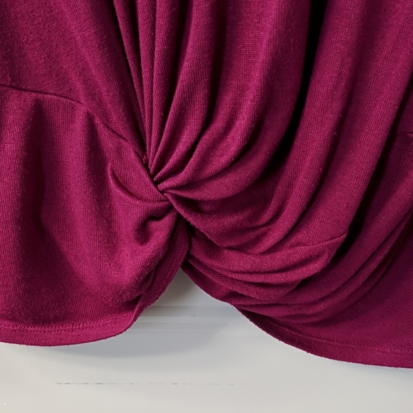 Purple knit shirt - Picture 2 of 4